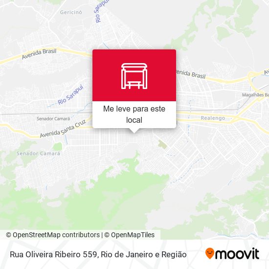 Rua Oliveira Ribeiro 559 mapa
