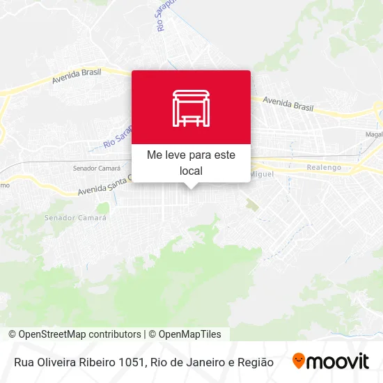Rua Oliveira Ribeiro 1051 mapa