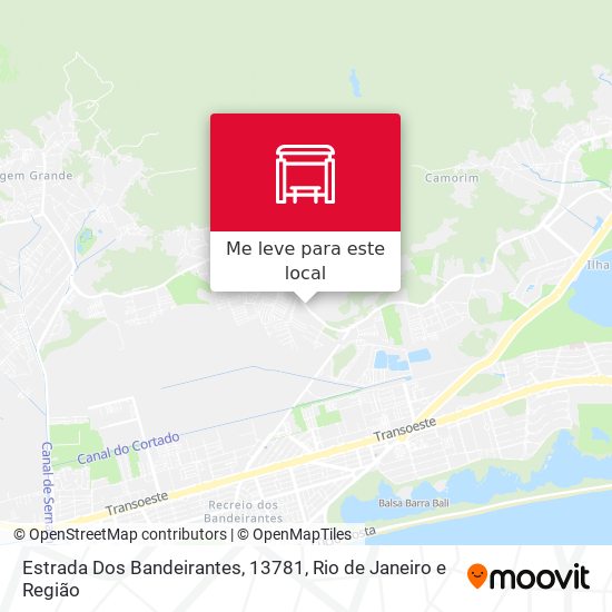 Estrada Dos Bandeirantes, 13781 mapa