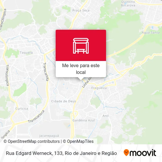 Rua Edgard Werneck, 133 mapa