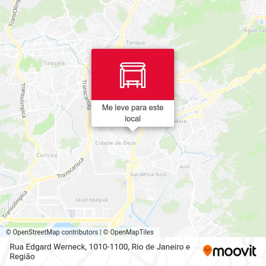 Rua Edgard Werneck, 1010-1100 mapa