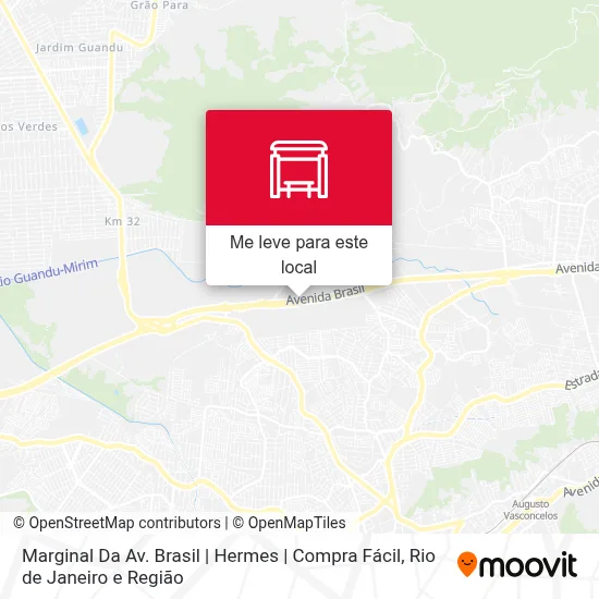 Marginal Da Av. Brasil | Hermes | Compra Fácil mapa