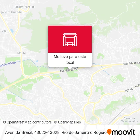 Avenida Brasil, 43022-43028 mapa