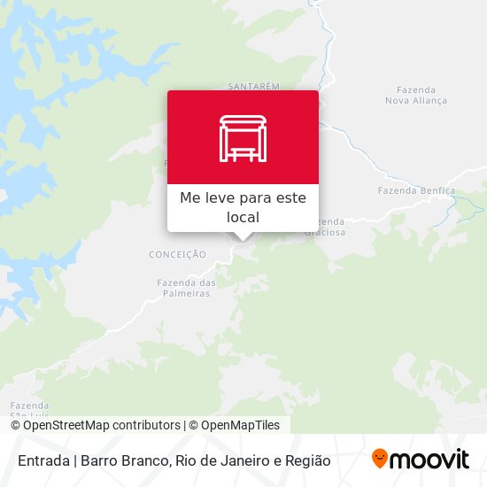 Entrada | Barro Branco mapa