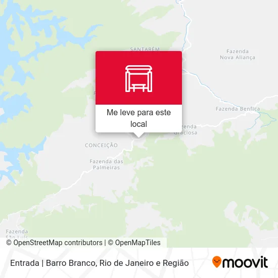 Entrada | Barro Branco mapa