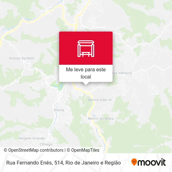 Rua Fernando Enês, 514 mapa