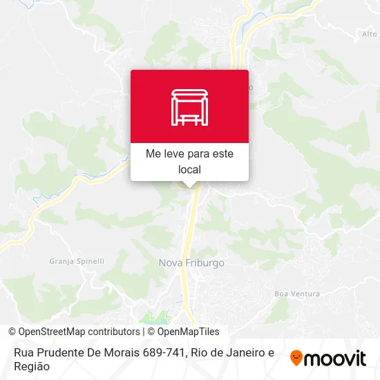 Rua Prudente De Morais 689-741 mapa