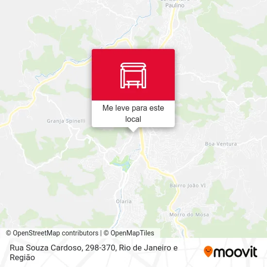 Rua Souza Cardoso, 298-370 mapa