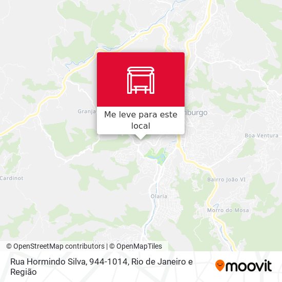 Rua Hormindo Silva, 944-1014 mapa