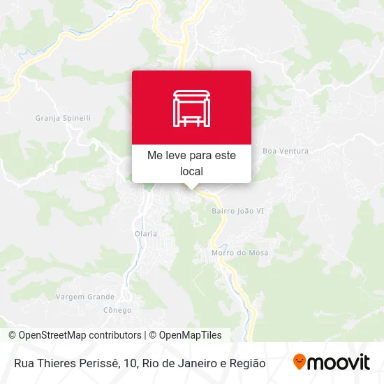 Rua Thieres Perissê, 10 mapa