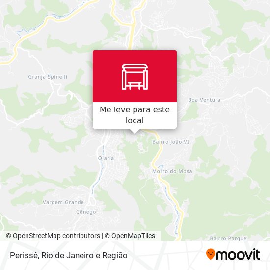 Perissê mapa