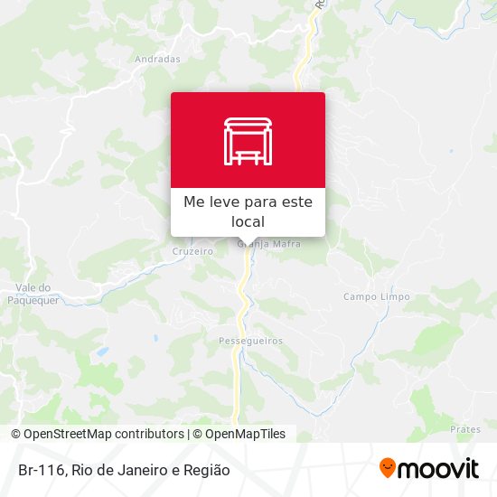 Br-116 mapa