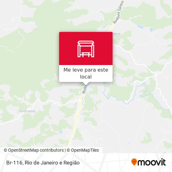 Br-116 mapa