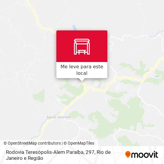 Rodovia Teresópolis-Alem Paraíba, 297 mapa