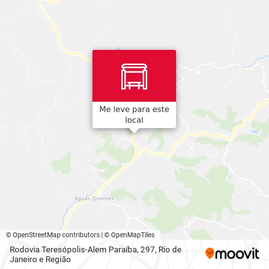 Rodovia Teresópolis-Alem Paraíba, 297 mapa