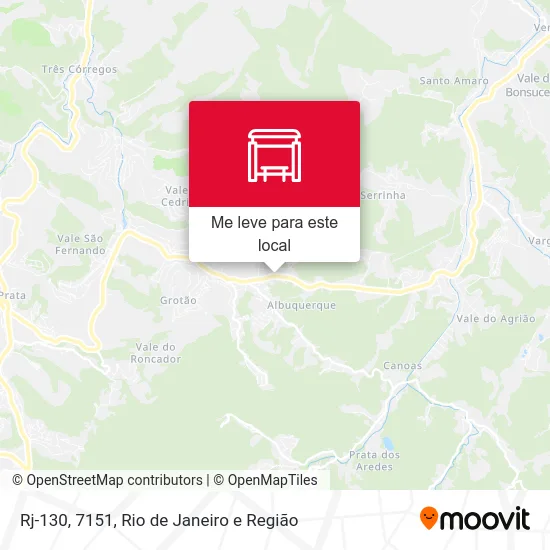 Rj-130, 7151 mapa