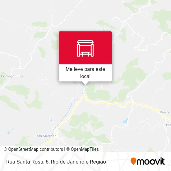 Rua Santa Rosa, 6 mapa