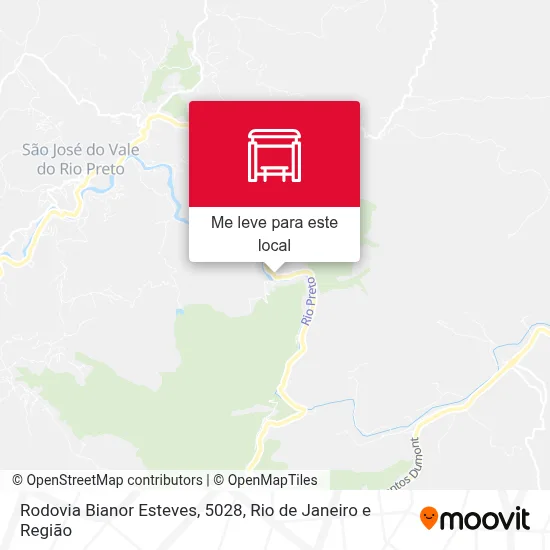 Rodovia Bianor Esteves, 5028 mapa