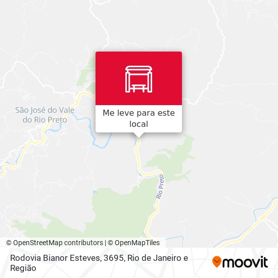 Rodovia Bianor Esteves, 3695 mapa
