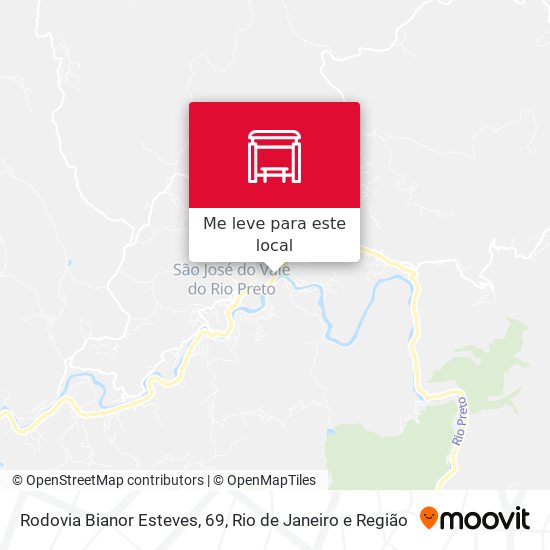 Rodovia Bianor Esteves, 69 mapa