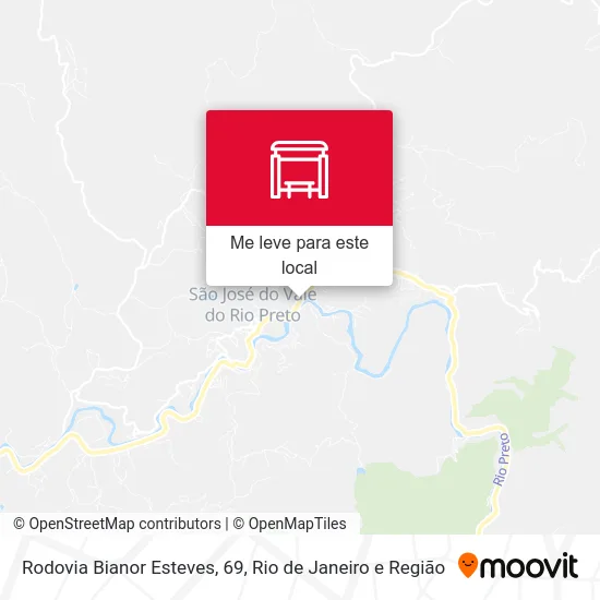 Rodovia Bianor Esteves, 69 mapa
