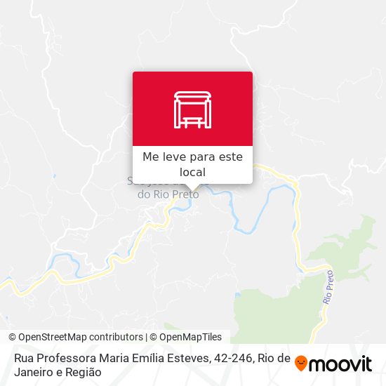 Rua Professora Maria Emília Esteves, 42-246 mapa