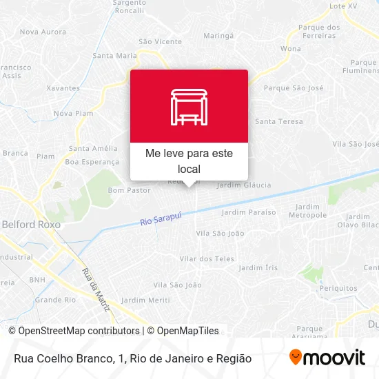 Rua Coelho Branco, 1 mapa
