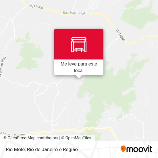 Rio Mole mapa