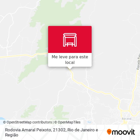 Rodovia Amaral Peixoto, 21302 mapa