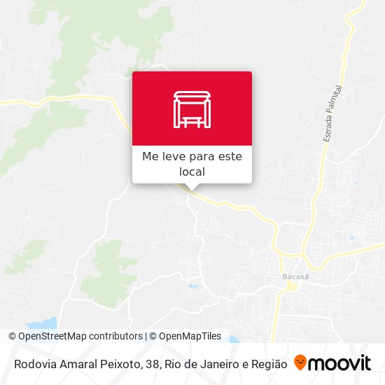 Rodovia Amaral Peixoto, 38 mapa