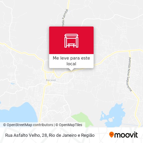 Rua Asfalto Velho, 28 mapa