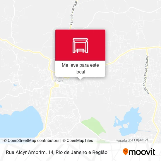 Rua Alcyr Amorim, 14 mapa