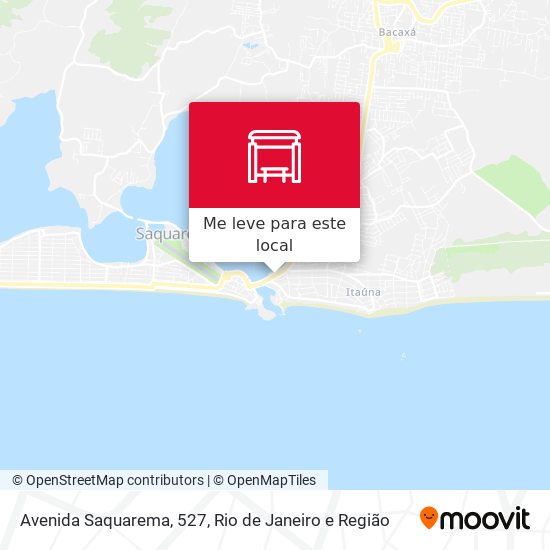 Avenida Saquarema, 527 mapa