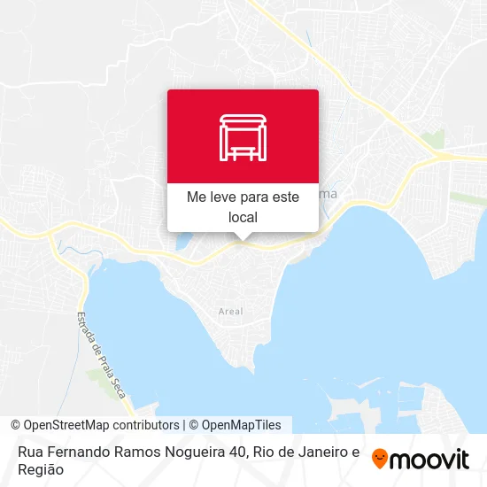 Rua Fernando Ramos Nogueira 40 mapa