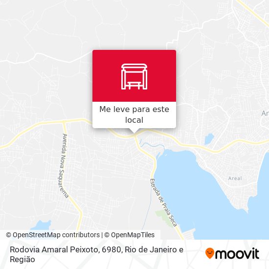 Rodovia Amaral Peixoto, 6980 mapa