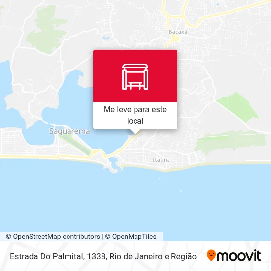 Estrada Do Palmital, 1338 mapa