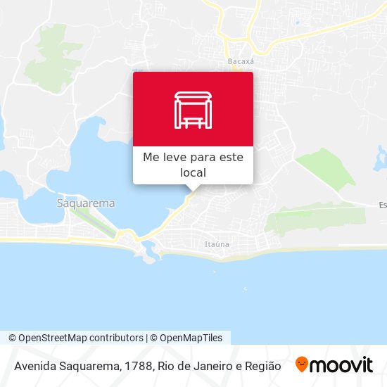 Avenida Saquarema, 1788 mapa