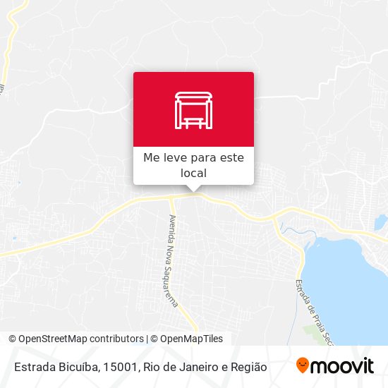 Estrada Bicuíba, 15001 mapa