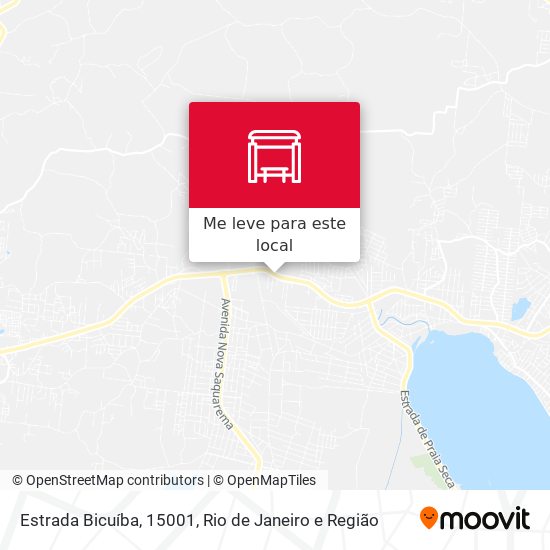 Estrada Bicuíba, 15001 mapa
