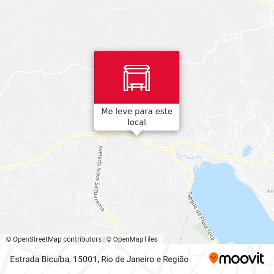 Estrada Bicuíba, 15001 mapa