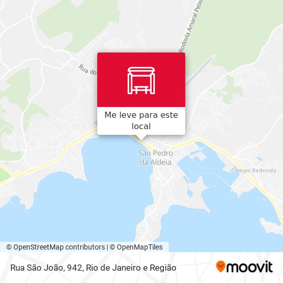 Rua São João, 942 mapa