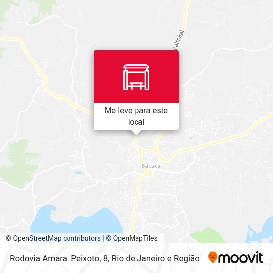 Rodovia Amaral Peixoto, 8 mapa