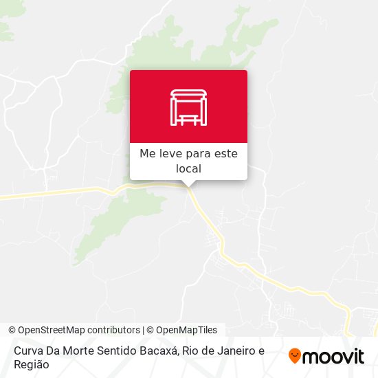 Curva Da Morte Sentido Bacaxá mapa