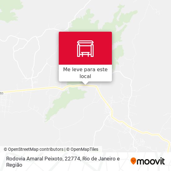 Rodovia Amaral Peixoto, 22774 mapa