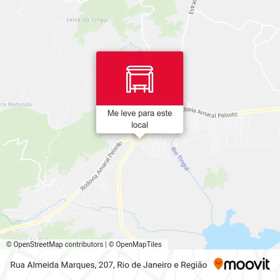 Rua Almeida Marques, 207 mapa