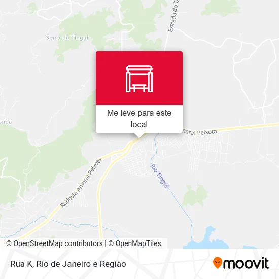 Rua K mapa