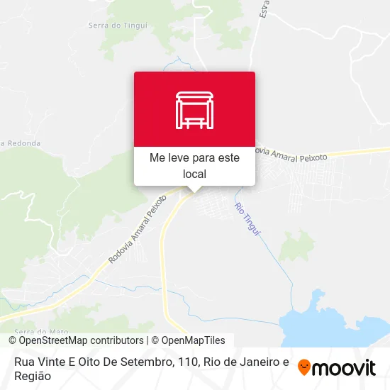 Rua Vinte E Oito De Setembro, 110 mapa