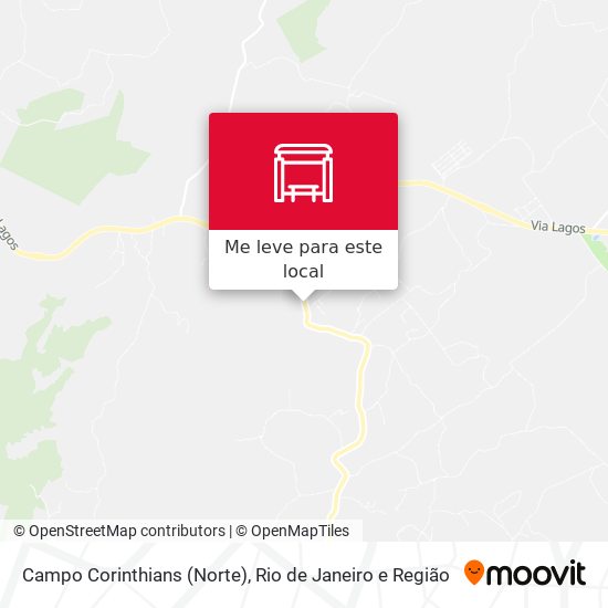 Campo Corinthians (Norte) mapa