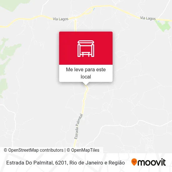 Estrada Do Palmital, 6201 mapa