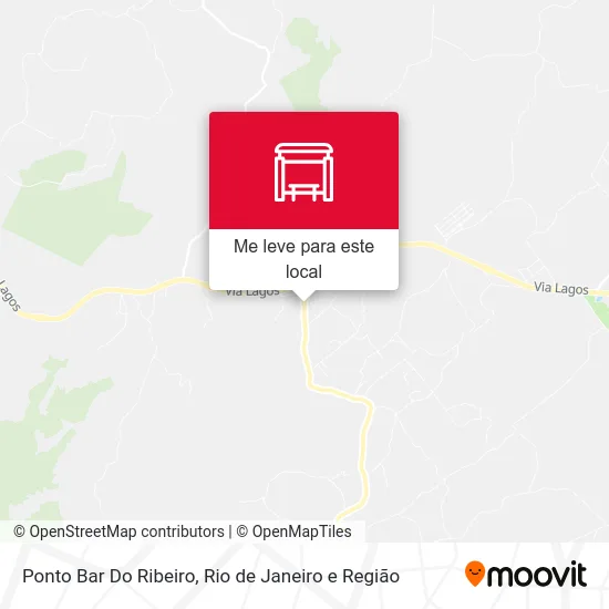 Ponto Bar Do Ribeiro mapa